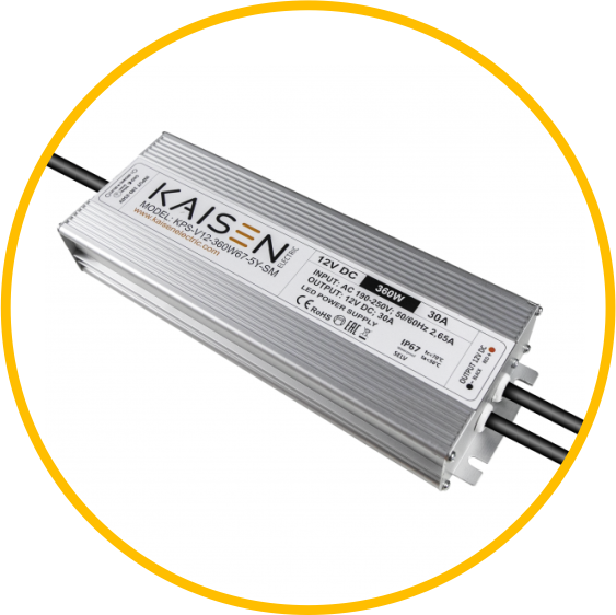KAISEN Led metal transformer 12V 360W