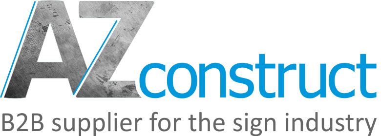 AZ-construct B2B supplier for the sign industry